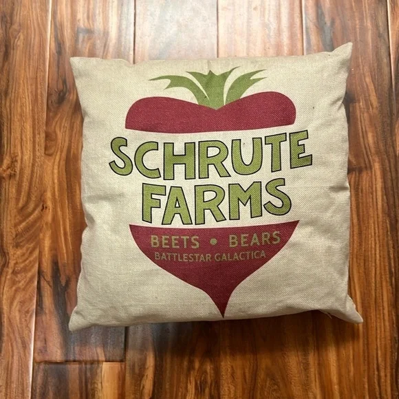 “The Office” Schrute Farms throw pillow - Picture 1 of 3